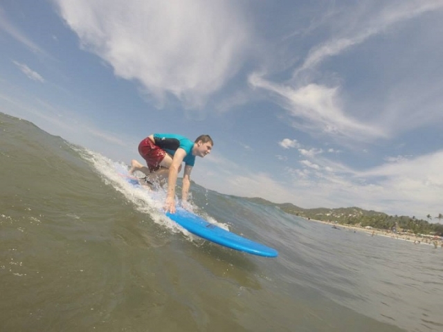  décoller sur le en descendant 